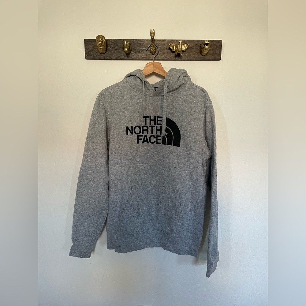The North Face Men's Light Gray Hoodie